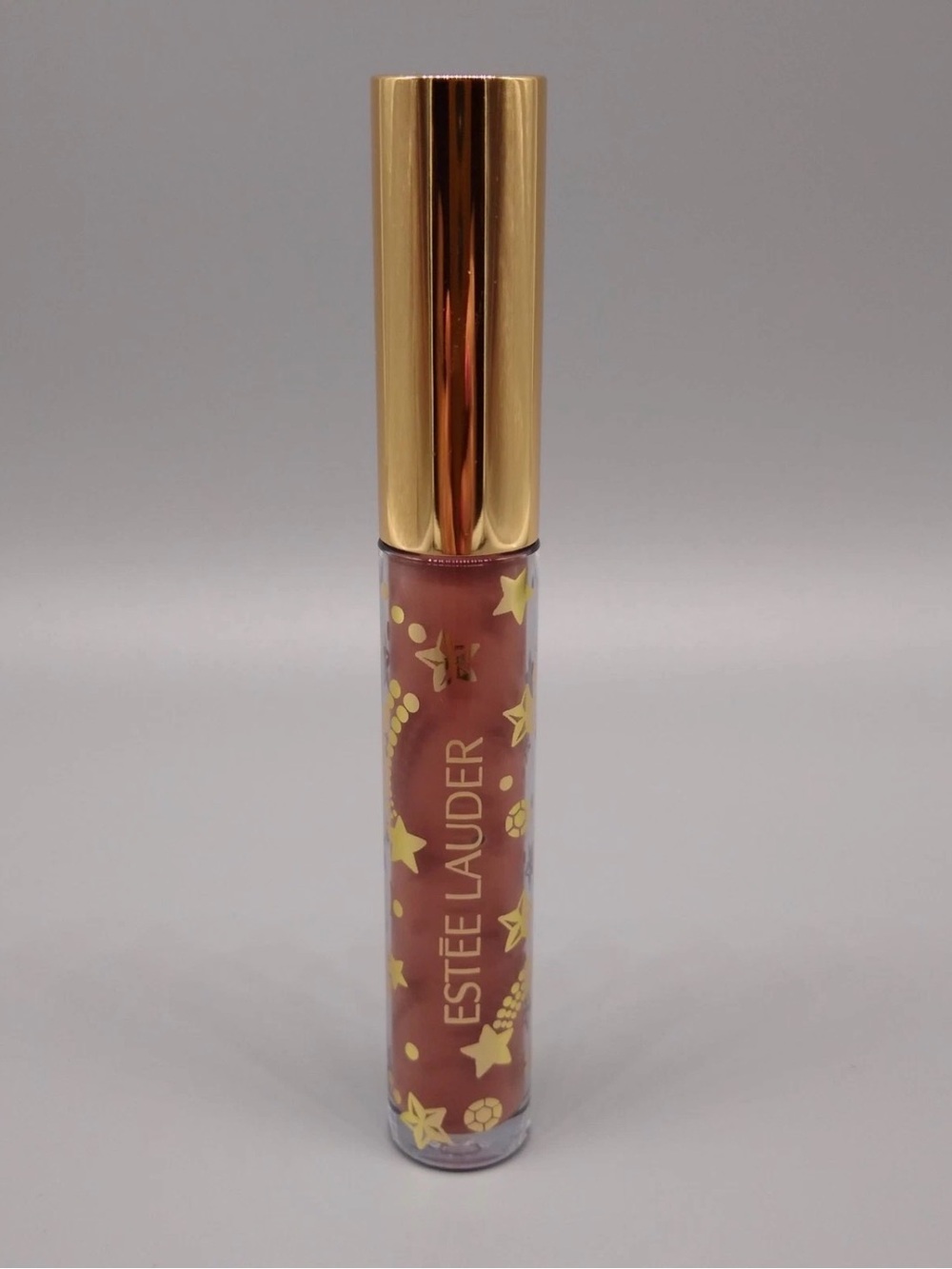 NEW Estee Lauder Limited Edition Full Size Lip Gloss CRYSTAL PINK
